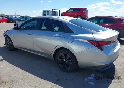 2021 Hyundai Elantra Sel from USA, damaged, VIN 5NPLS4AG7MH042328